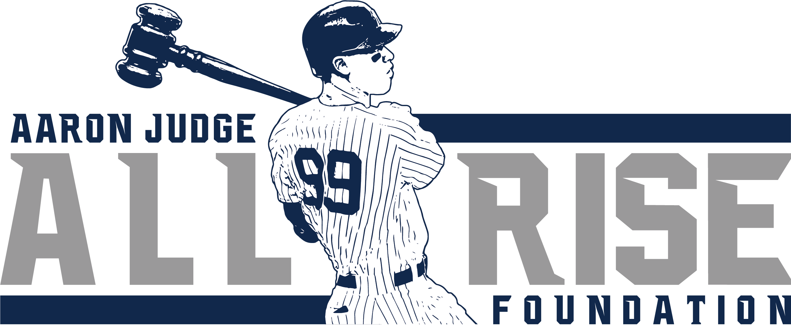 Water Bottle Aaron Judge ALL RISE Foundation