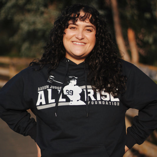 Adult ALL RISE Navy Hoodie
