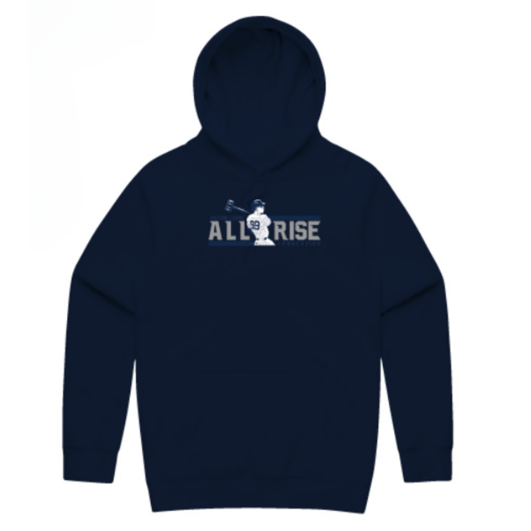 Adult ALL RISE Navy Hoodie