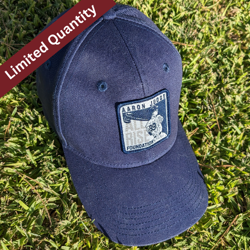 Navy ALL RISE Baseball Cap with Square logo patch - Limited Qty banner